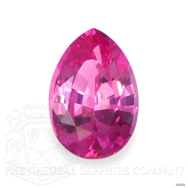 0.57 Ct. Reddish Pink Sapphire from Ceylon (Sri Lanka)