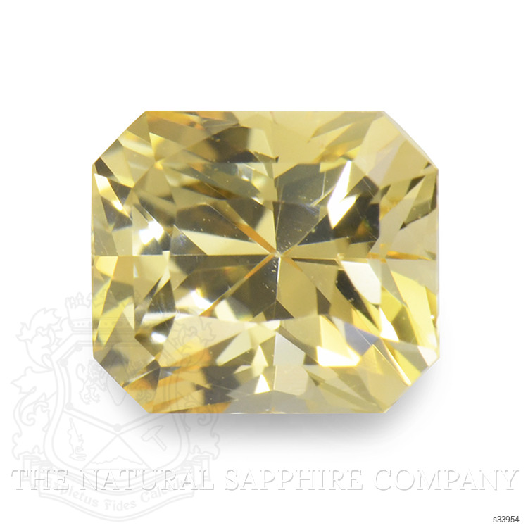 0.68 Ct. Yellow Sapphire from Ceylon (Sri Lanka)