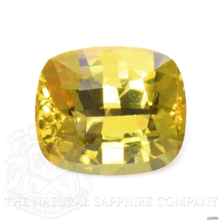 1.05 Ct. Orangish Yellow Sapphire from Ceylon (Sri Lanka)
