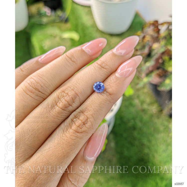 1.20 Ct. Blue Sapphire from Ceylon (Sri Lanka)