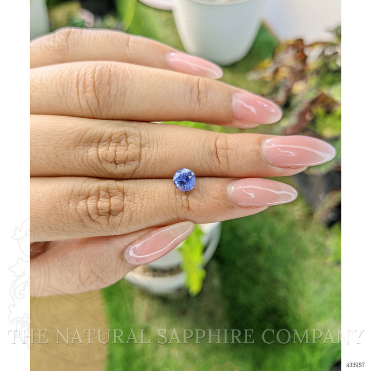 1.20 Ct. Blue Sapphire from Ceylon (Sri Lanka)