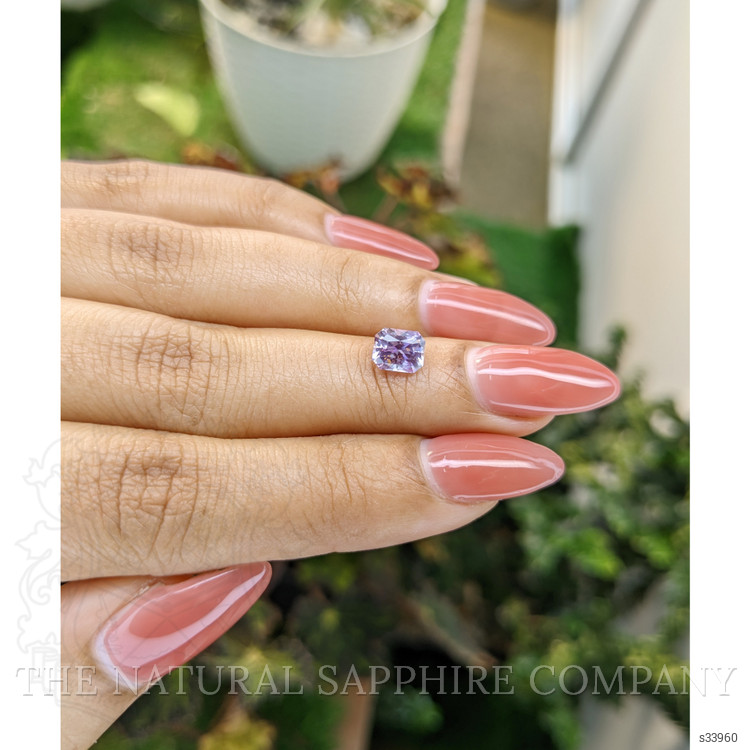 1.21 Ct. Pinkish Purple Sapphire from Ceylon (Sri Lanka)