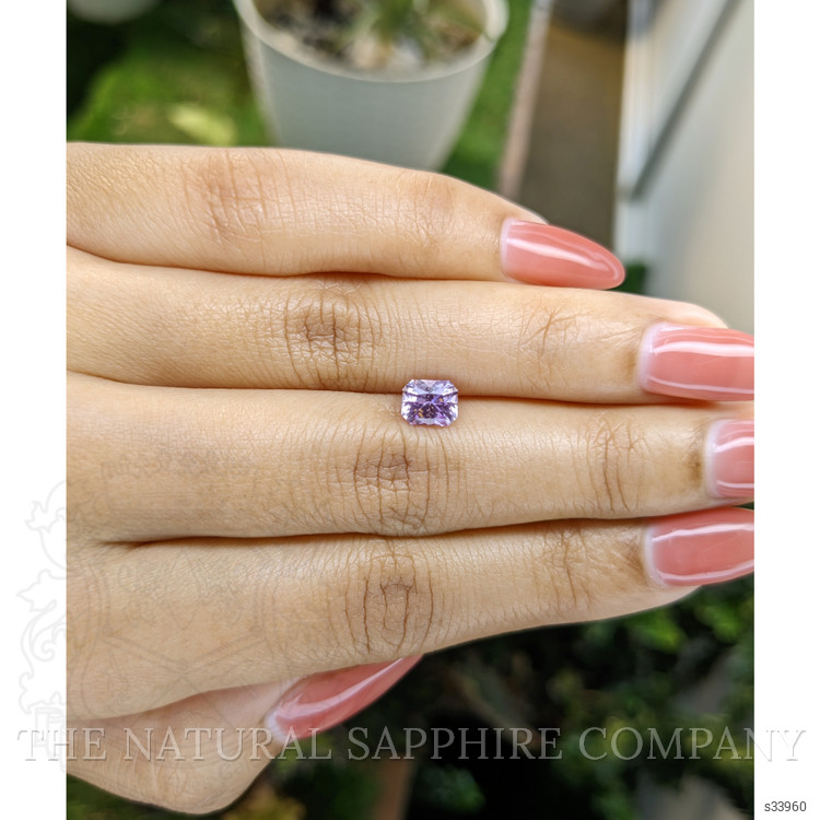 1.21 Ct. Pinkish Purple Sapphire from Ceylon (Sri Lanka)