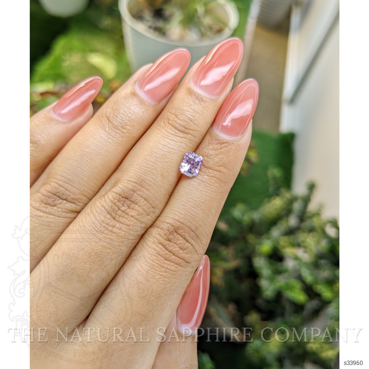 1.21 Ct. Pinkish Purple Sapphire from Ceylon (Sri Lanka)