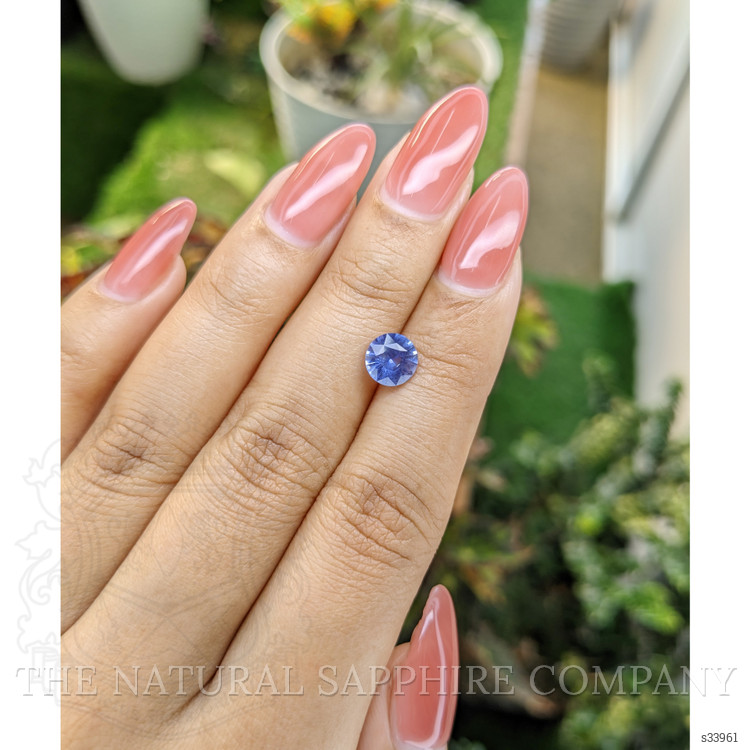 1.64 Ct. Blue Sapphire from Ceylon (Sri Lanka)