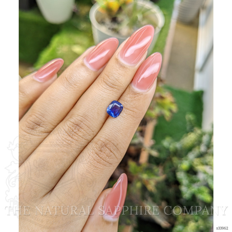 1.21 Ct. Blue Sapphire from Ceylon (Sri Lanka)