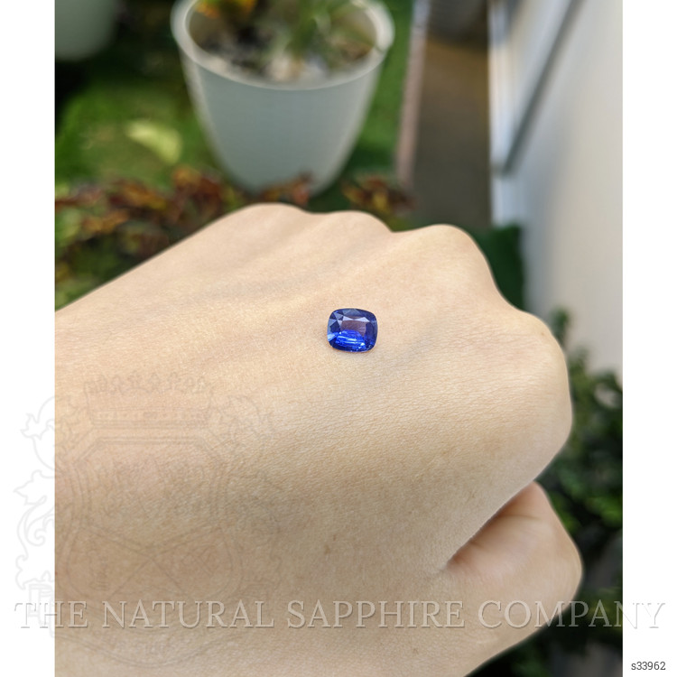 1.21 Ct. Blue Sapphire from Ceylon (Sri Lanka)