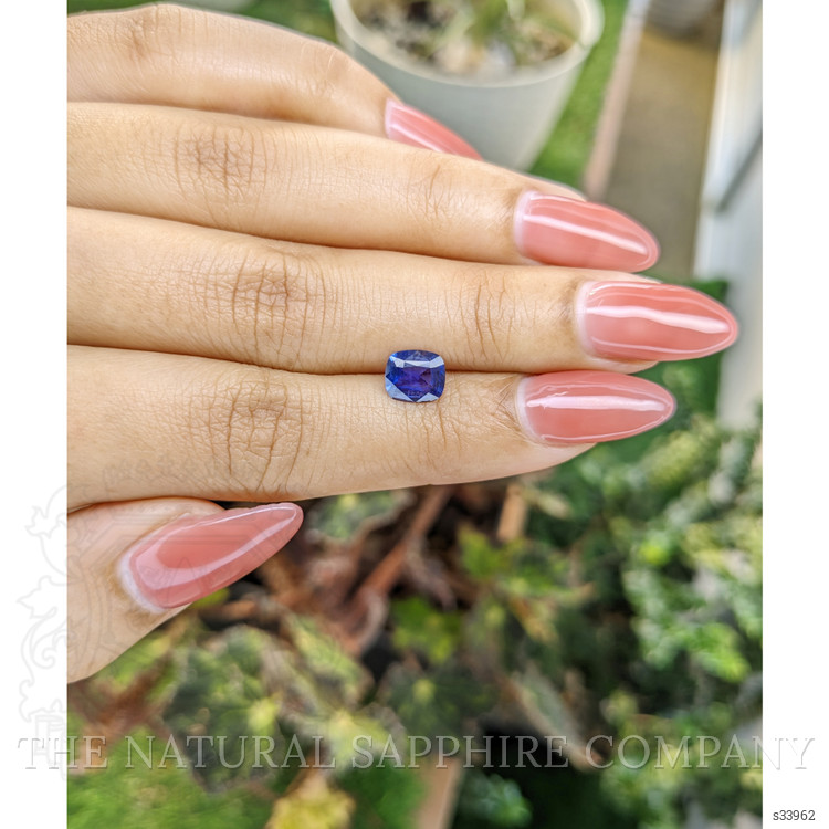 1.21 Ct. Blue Sapphire from Ceylon (Sri Lanka)