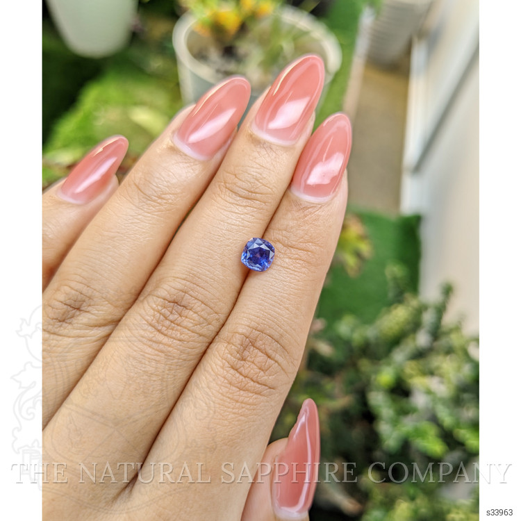 1.42 Ct. Blue Sapphire from Ceylon (Sri Lanka)