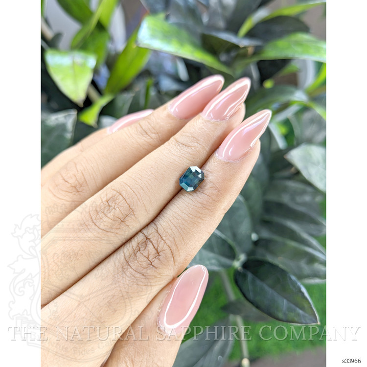 1.51 Ct. Bluish Green Sapphire from Madagascar