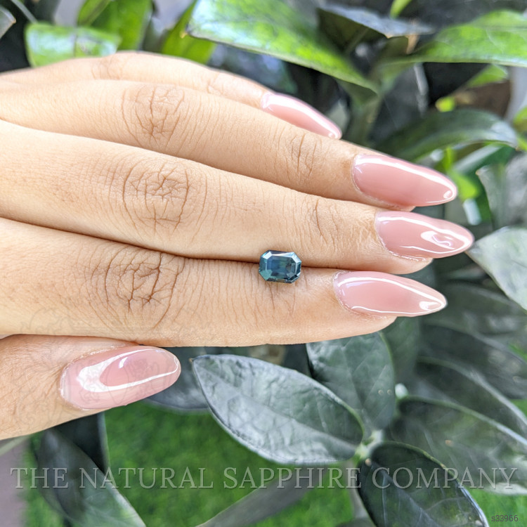 1.51 Ct. Bluish Green Sapphire from Madagascar