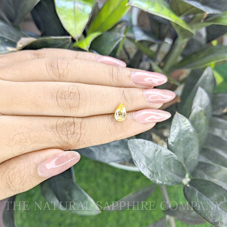 1.50 Ct. Yellow Sapphire from Ceylon (Sri Lanka)
