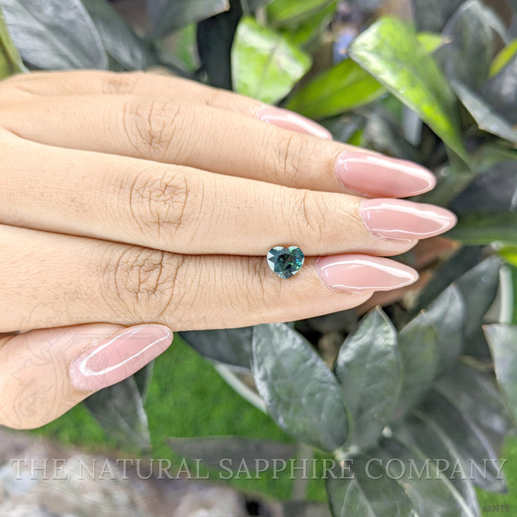 1.19 Ct. Bluish Green Sapphire from Madagascar