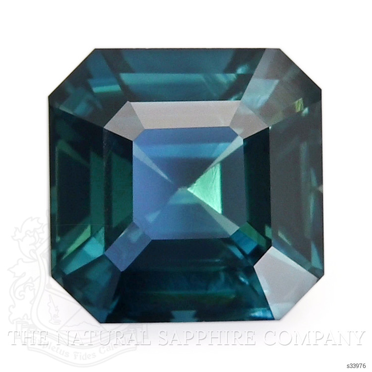 6.65 Ct. Greenish Blue Sapphire from Madagascar