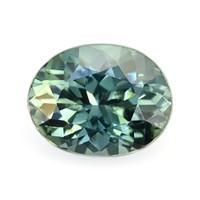 0.85 Ct. Bluish Green Sapphire from Madagascar Video