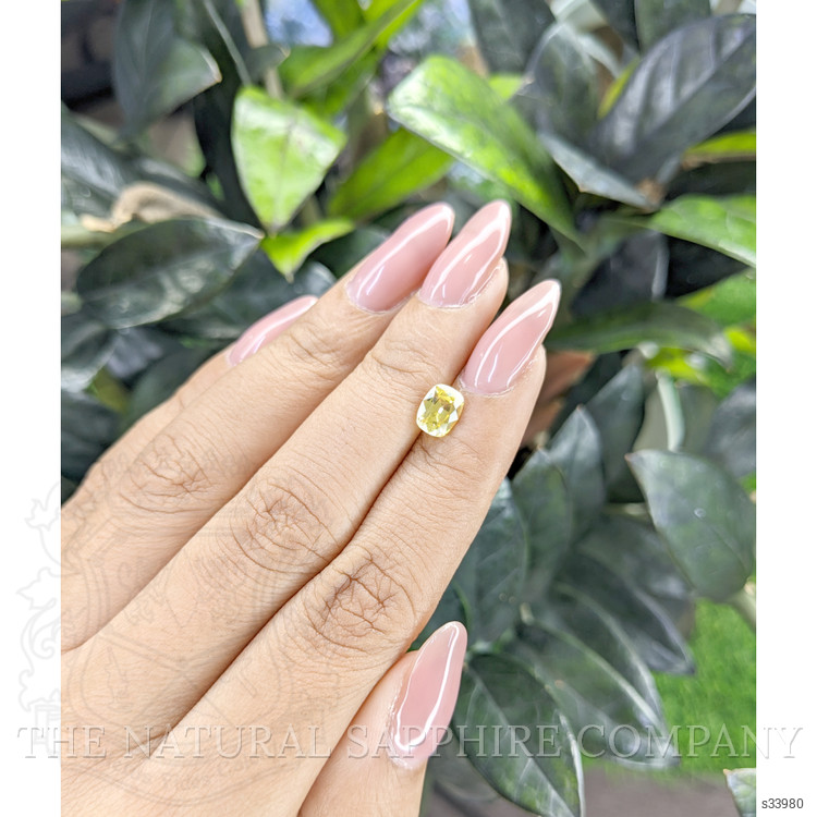1.15 Ct. Yellow Sapphire from Ceylon (Sri Lanka)