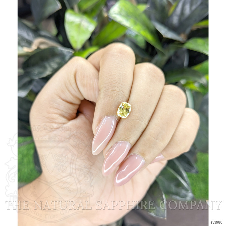 1.15 Ct. Yellow Sapphire from Ceylon (Sri Lanka)
