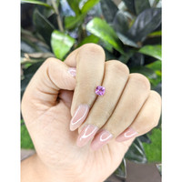 0.63 Ct. Purplish Pink Sapphire from Ceylon (Sri Lanka) Life Style