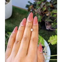 1.19 Ct. Bluish Grey Star Sapphire from Ceylon (Sri Lanka) Life Style