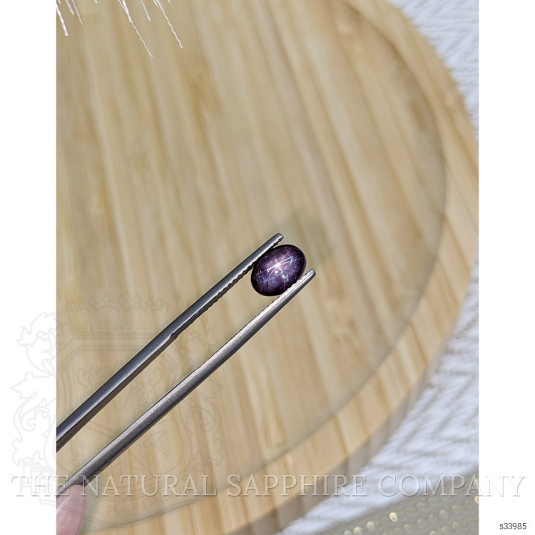 2.92 Ct. Purple Star Sapphire from Ceylon (Sri Lanka)