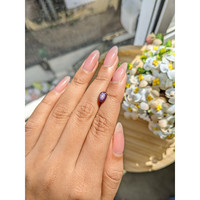 2.92 Ct. Purple Star Sapphire from Ceylon (Sri Lanka) Life Style
