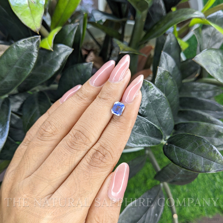 1.58 Ct. Blue Sapphire from Ceylon (Sri Lanka)