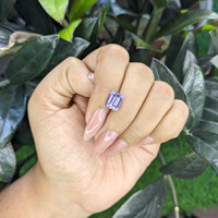 3.03 Ct. Purple Sapphire from Ceylon (Sri Lanka) Life Style