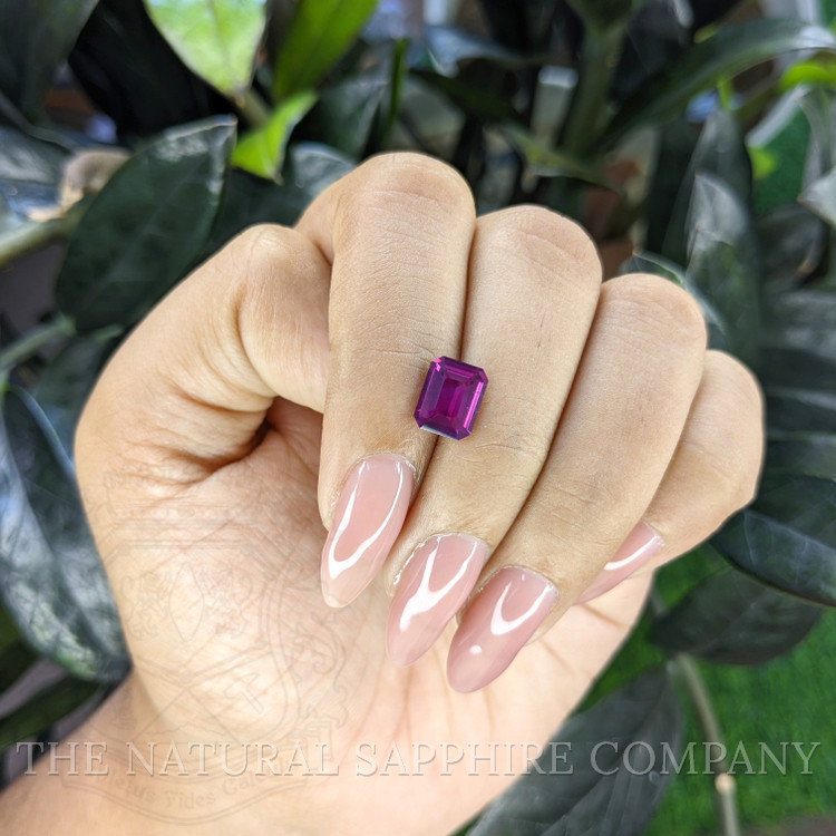 2.07 Ct. Pinkish Purple Sapphire from Ceylon (Sri Lanka)