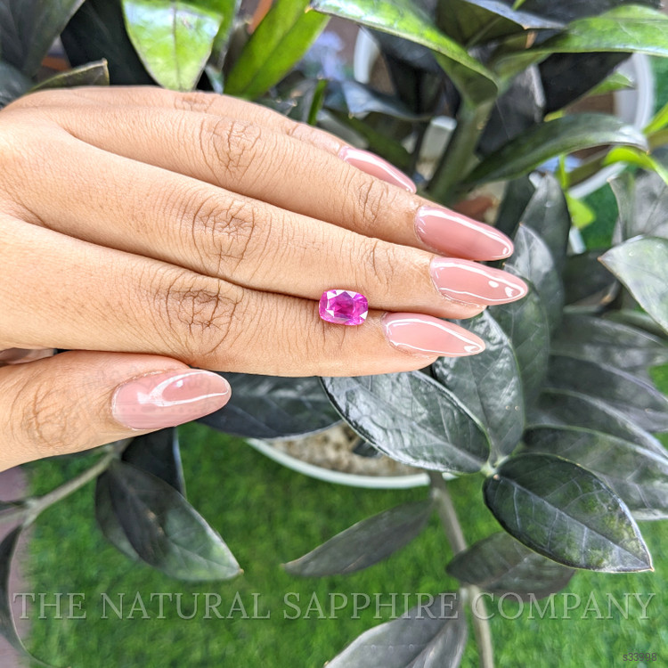 2.05 Ct. Pink Sapphire from Ceylon (Sri Lanka)