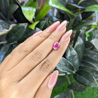 2.05 Ct. Pink Sapphire from Ceylon (Sri Lanka) Life Style