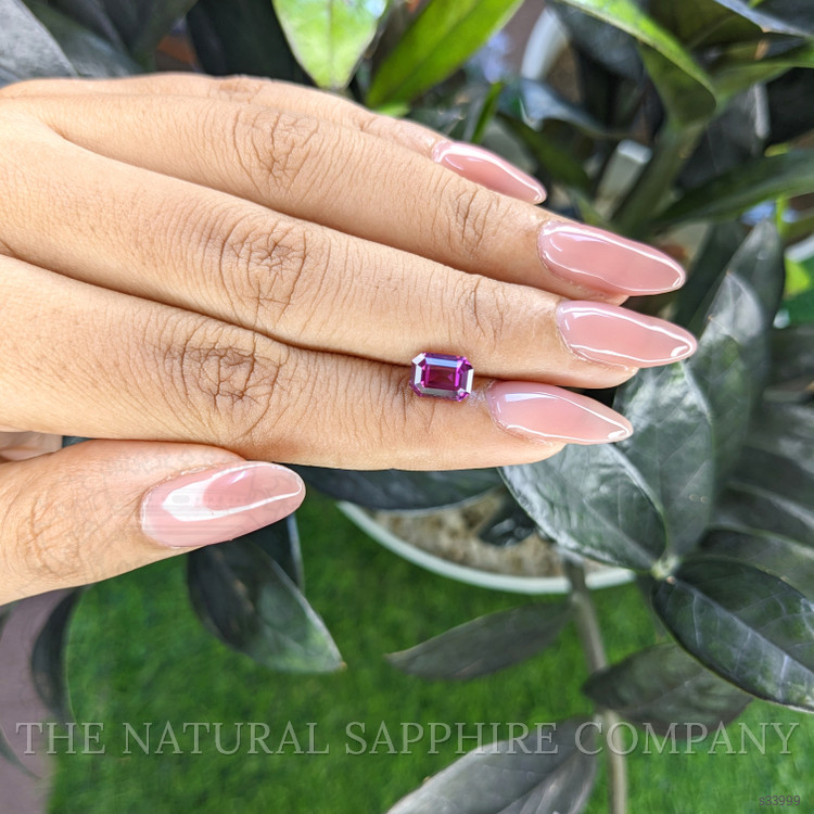 2.03 Ct. Pinkish Purple Sapphire from Ceylon (Sri Lanka)