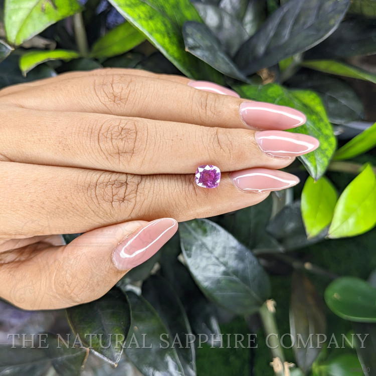 2.03 Ct. Pinkish Purple Sapphire from Ceylon (Sri Lanka)