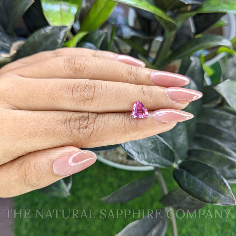2.01 Ct. Purplish Pink Sapphire from Ceylon (Sri Lanka)