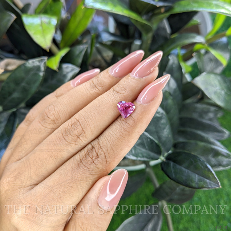 2.01 Ct. Purplish Pink Sapphire from Ceylon (Sri Lanka)