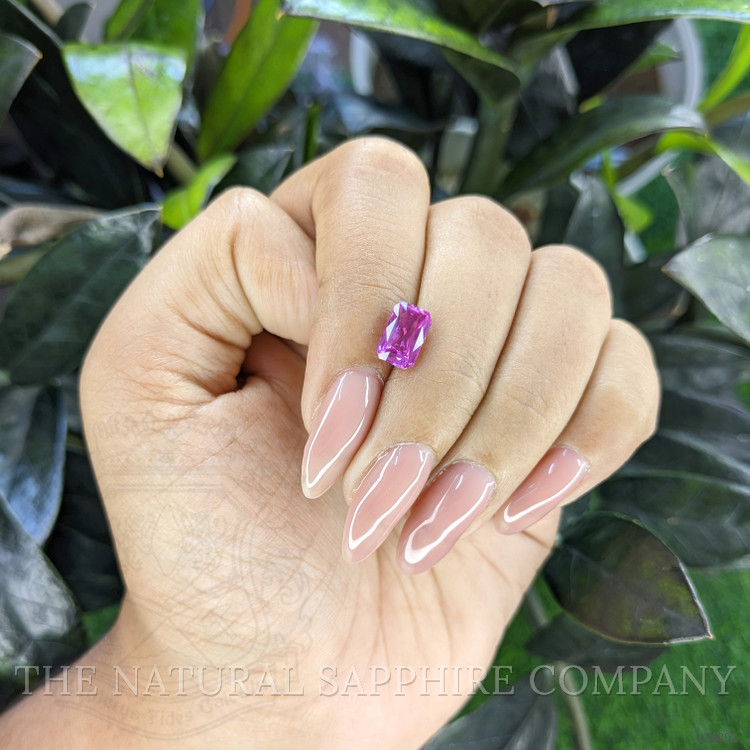 2.01 Ct. Pinkish Purple Sapphire from Ceylon (Sri Lanka)