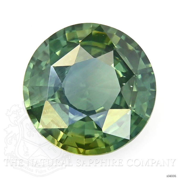 2.13 Ct. Yellowish Green Sapphire from Ceylon (Sri Lanka)