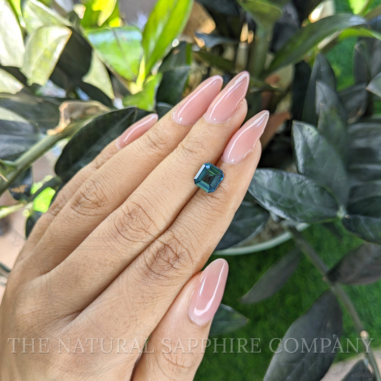 2.51 Ct. Bluish Green Sapphire from Madagascar