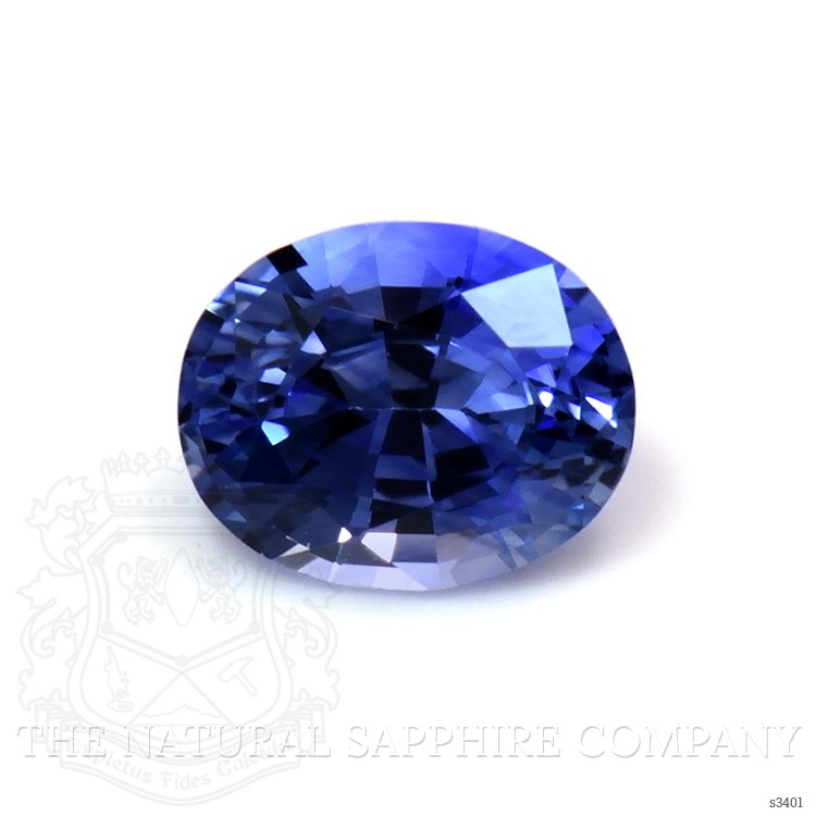 0.49 Ct. Blue Sapphire from Ceylon (Sri Lanka)