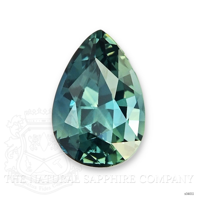 1.06 Ct. Bluish Green Sapphire from Madagascar
