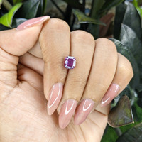 2.55 Ct. Purple Sapphire from Ceylon (Sri Lanka) Life Style