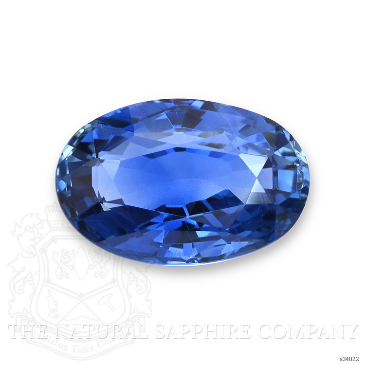 3.97 Ct. Blue Sapphire from Ceylon (Sri Lanka)