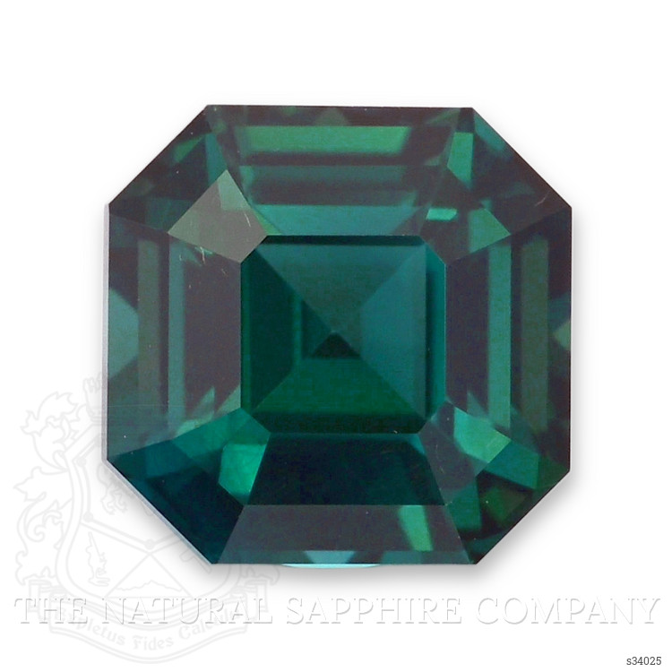 3.62 Ct. Bluish Green Sapphire from Madagascar