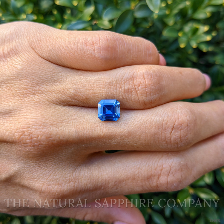 2.21 Ct. Blue Sapphire from Ceylon (Sri Lanka)