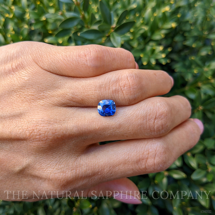 2.24 Ct. Blue Sapphire from Ceylon (Sri Lanka)