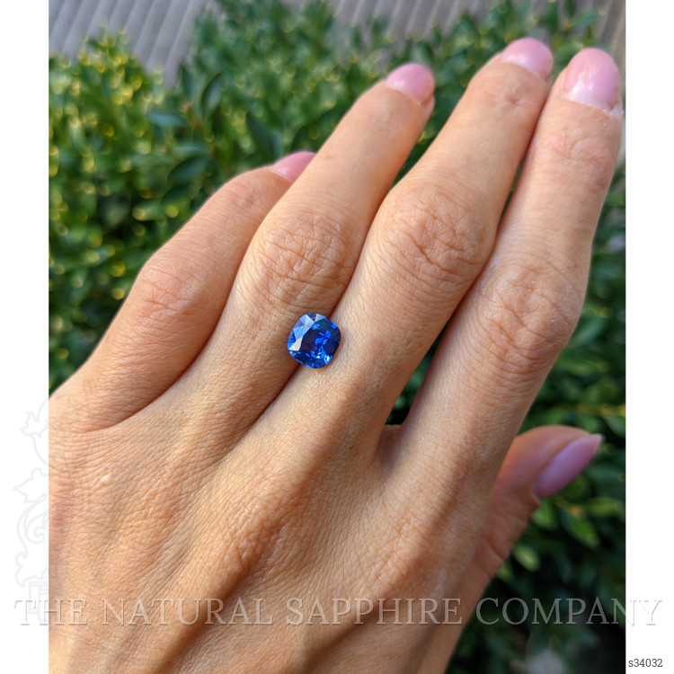 2.24 Ct. Blue Sapphire from Ceylon (Sri Lanka)