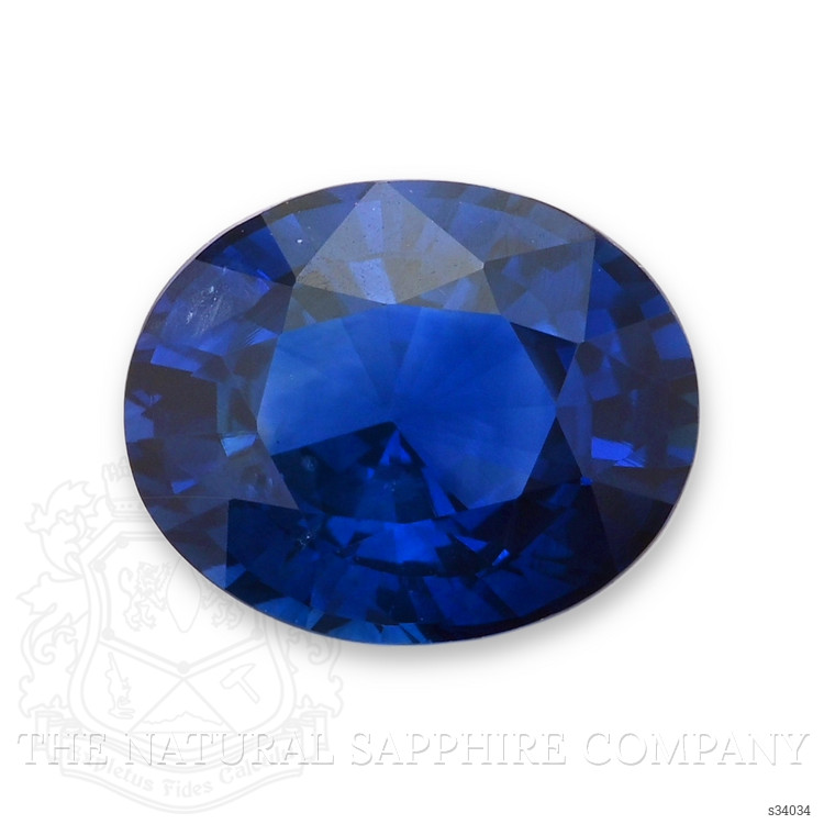 3.61 Ct. Blue Sapphire from Ceylon (Sri Lanka)