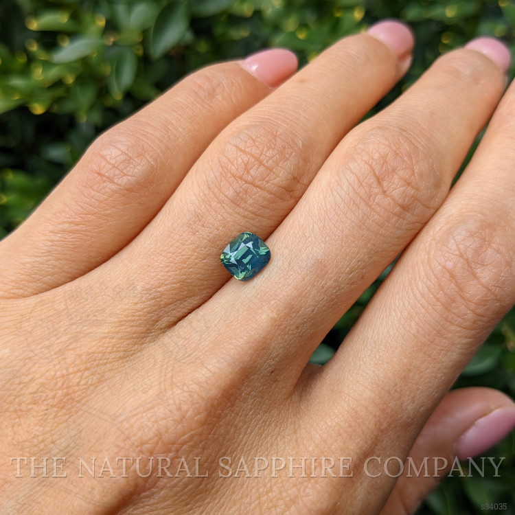 1.57 Ct. Green Sapphire from Madagascar
