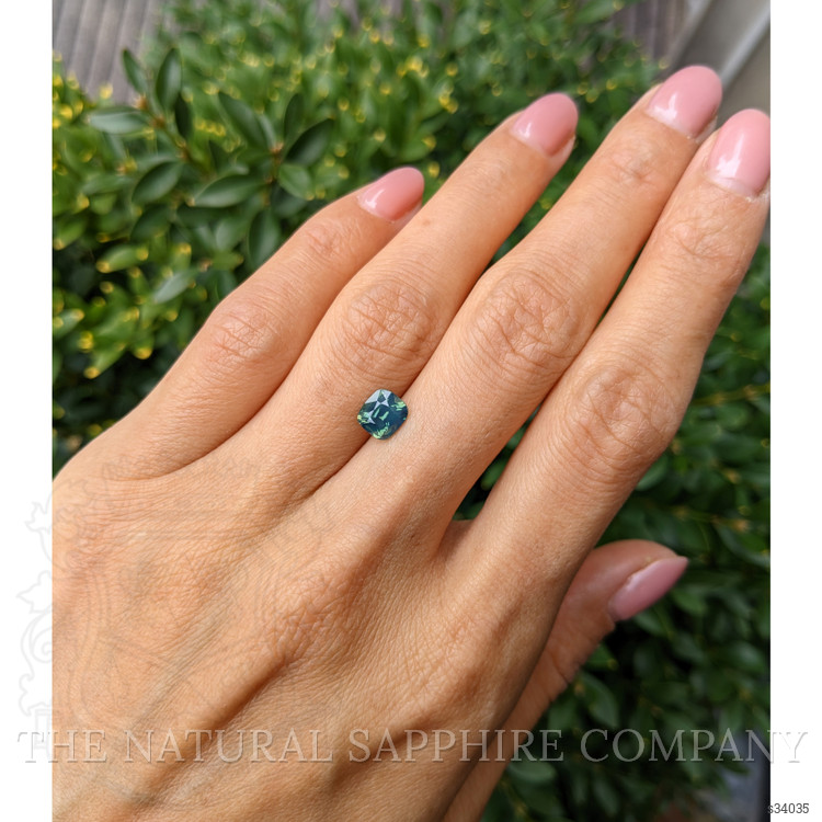 1.57 Ct. Green Sapphire from Madagascar
