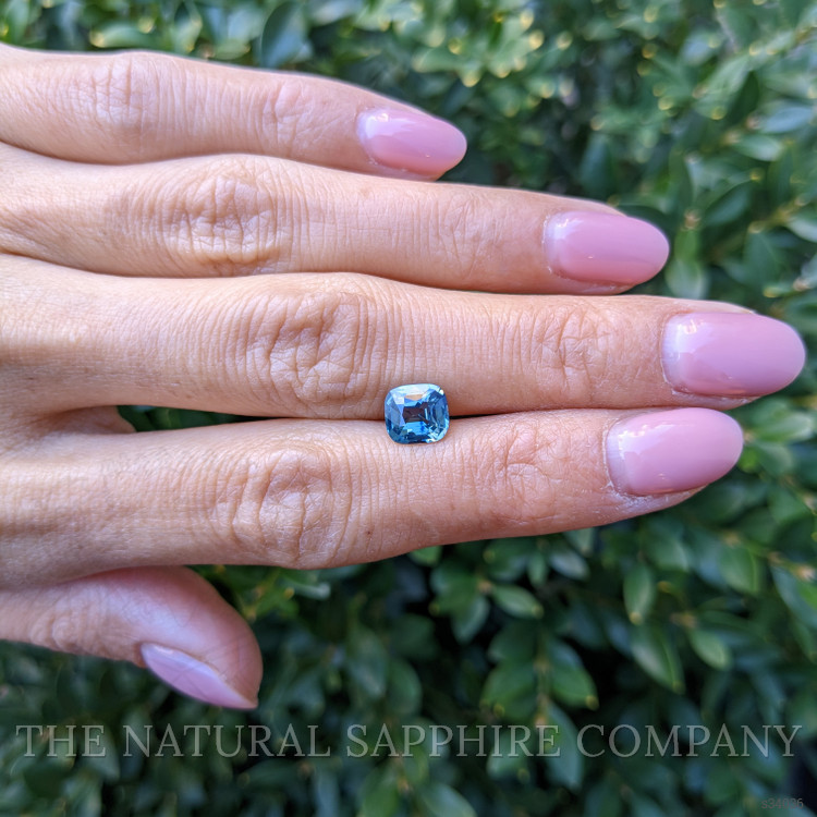 1.59 Ct. Bluish Green Sapphire from Madagascar