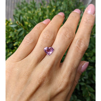3.04 Ct. Pink Sapphire from Madagascar Life Style